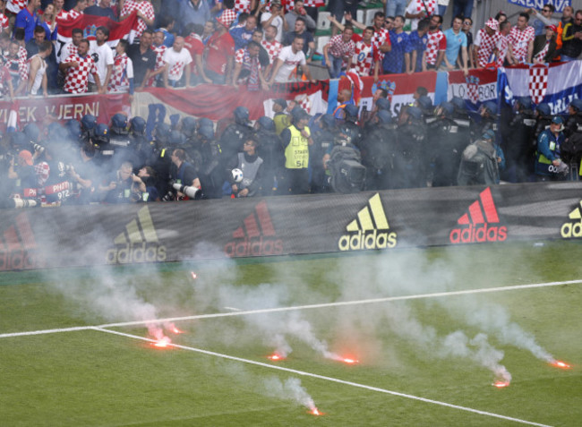 Soccer Euro 2016 Czech Republic Croatia