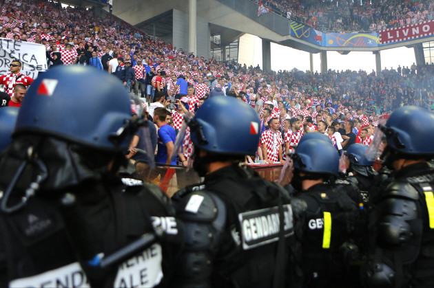 Soccer Euro 2016 Czech Republic Croatia