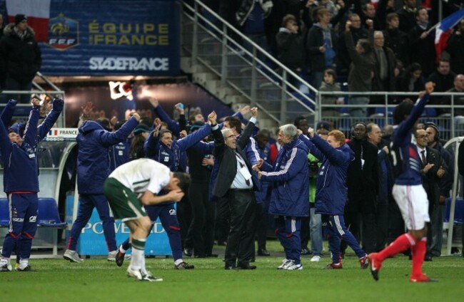 Soccer - FIFA World Cup 2010 - Play Offs - Second Leg - France v Republic of Ireland - Stade de France