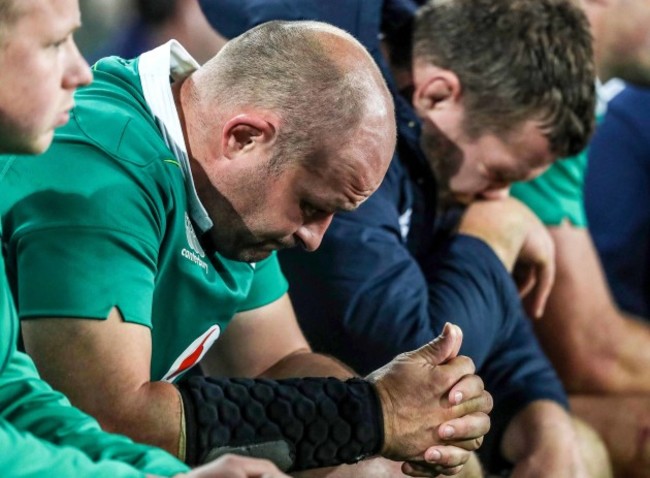 Rory Best dejected