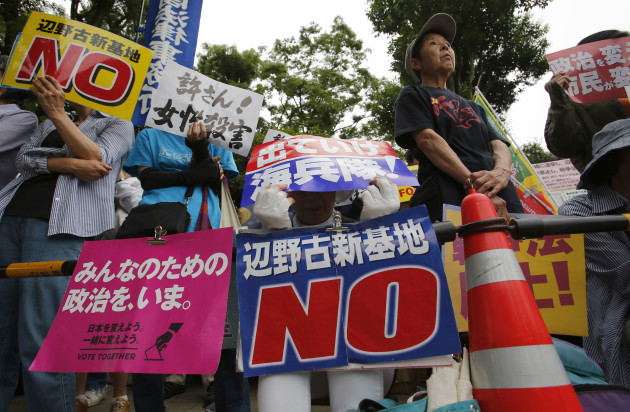 Thousands Rally At US Military Base In Japan After Alleged Rape And ...