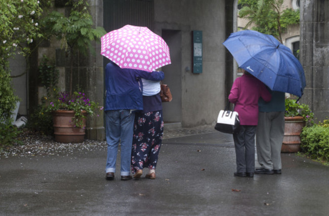 19/6/2016. Summer Weather. Two couples brave the b