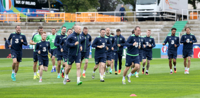 Republic of Ireland - UEFA Euro 2016 - Media Activity - June 20th