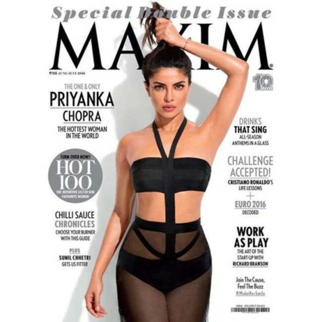 My new cover! Thank you @maxim.india #pctopsmaximhot100 #maximhot100 @stephaniebbmakeup @tedgibson