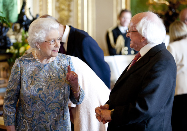 Pictured is President of Ireland Michael D Higgins