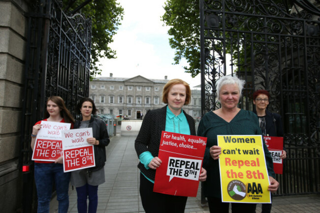 21/06/2016. AAA - Repeal the 8th. Pictured (LtoR)