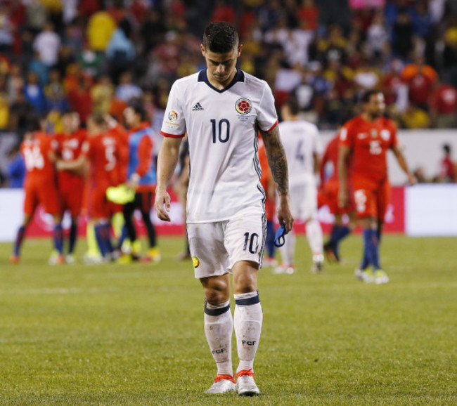 Copa America Centenario Chile Colombia Soccer