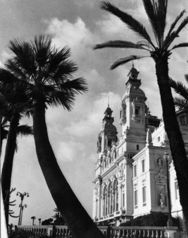 Monte Carlo Casino Terraces 1956