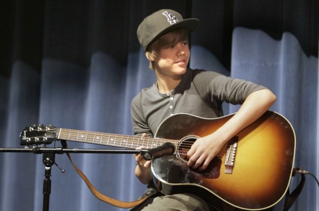 Justin Bieber School Visit