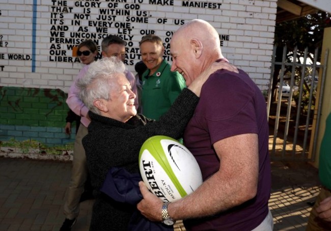Ethel Normoyle with Mick Kearney