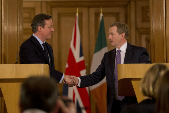Enda Kenny visit to Downing Street