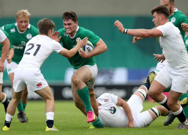 Conor O'Brien with Harry Randall