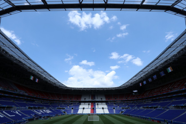 France v Republic of Ireland - UEFA Euro 2016 - Round of 16 - Republic of Ireland Training - Stade des Lumieres