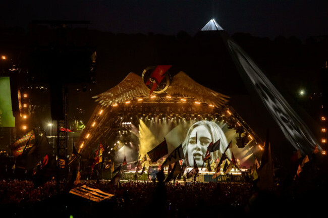 Britain Glastonbury Festival Day 2