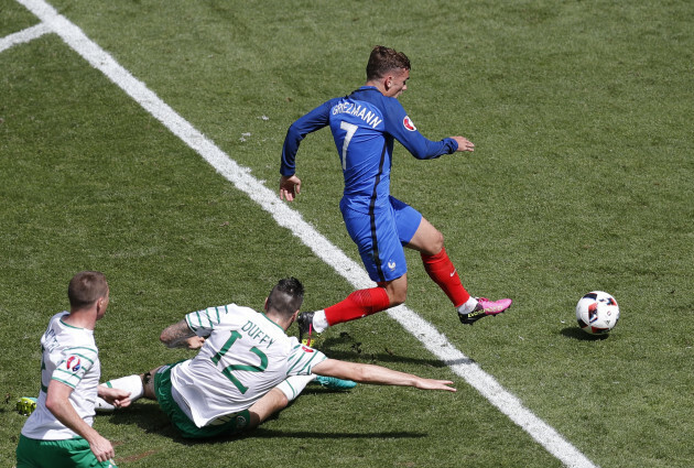 France v Republic of Ireland - UEFA Euro 2016 - Round of 16 - Stade de Lyon