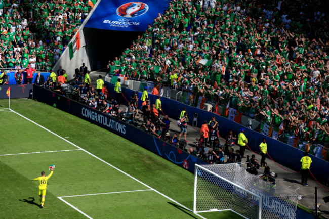 France v Republic of Ireland - UEFA Euro 2016 - Round of 16 - Stade de Lyon