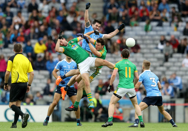 Michael Darragh Macauley with Harry Rooney and Graham Reilly