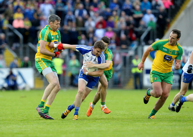 Dessie Mone with Christy Toye and Eoin McHugh