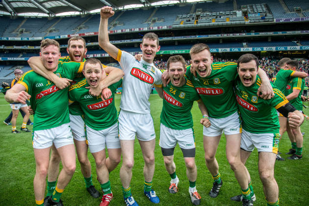 Meath Celebrate winning the Christy Ring Cup