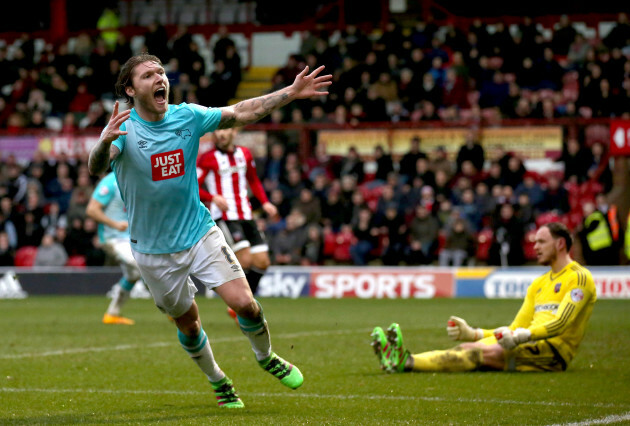 Brentford v Derby County - Sky Bet Championship - Griffin Park