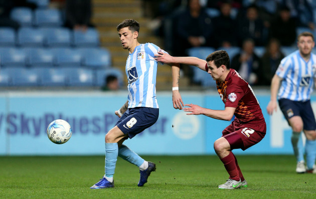 Coventry City v Bradford City - Sky Bet League One - Ricoh Arena