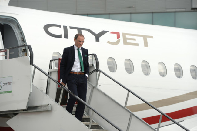 Republic of Ireland Team Return from UEFA Euro 2016