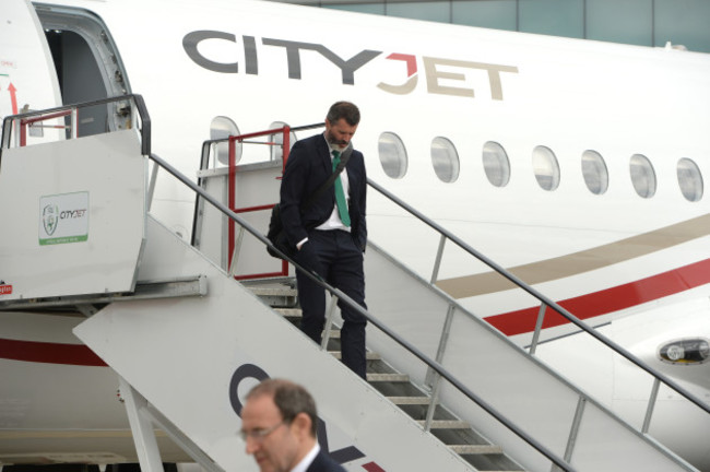 Republic of Ireland Team Return from UEFA Euro 2016