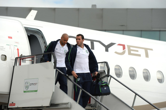 Republic of Ireland Team Return from UEFA Euro 2016