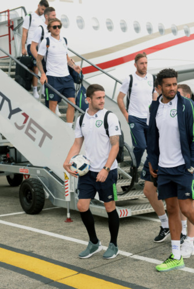 Republic of Ireland Team Return from UEFA Euro 2016