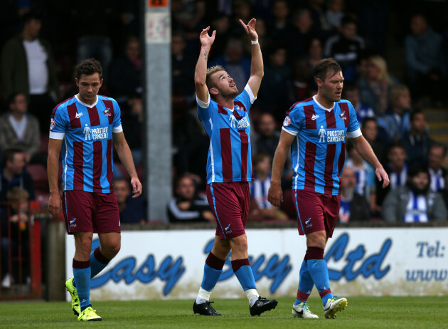 Soccer - Pre Season Friendly - Scunthorpe United v Sheffield Wednesday - Glanford Park