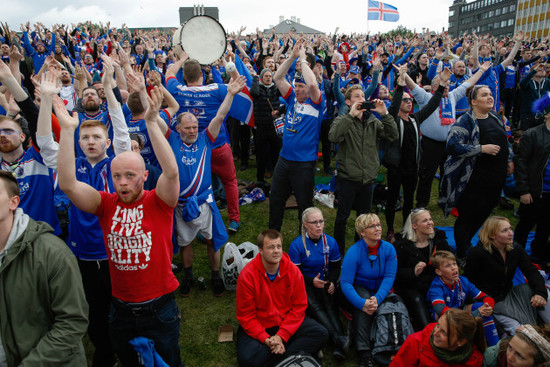 Soccer Euro 2016 Iceland England