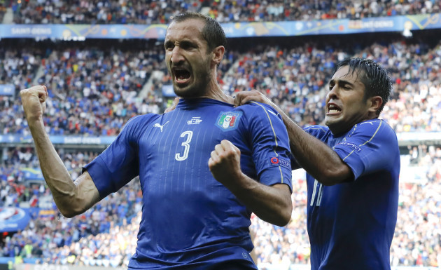 Soccer Euro 2016 Italy Spain