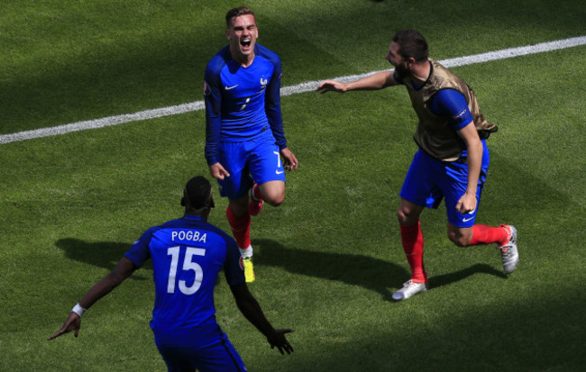 France v Republic of Ireland - UEFA Euro 2016 - Round of 16 - Stade de Lyon