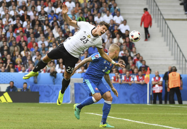 Germany v Slovakia - UEFA Euro 2016 - Round of 16 - Stade Pierre-Mauroy