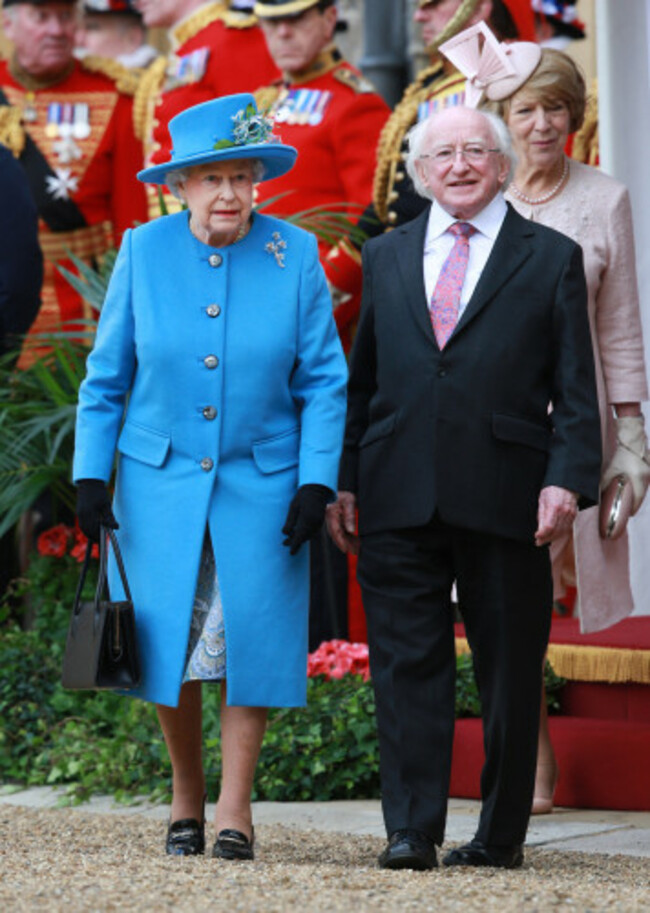 President Higgins state visit to Britain - Day Two