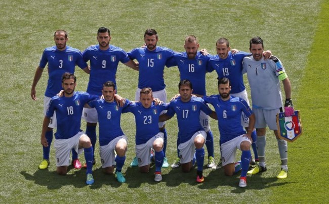 Soccer Euro 2016 Italy Sweden