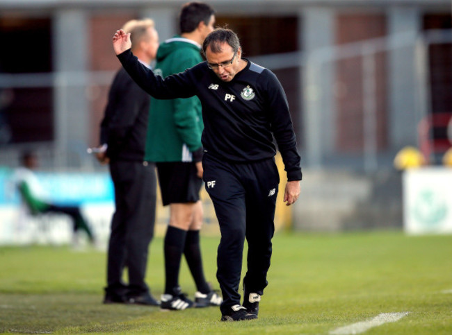 Pat Fenlon reacts