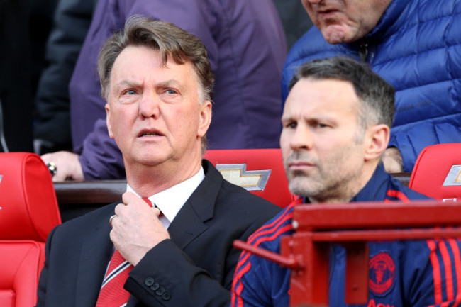 Louis van Gaal Sacked File Photo