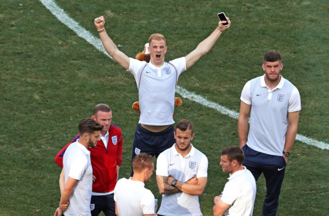 England v Iceland - UEFA Euro 2016 - Round of 16 - England Walkaround - Stade de Nice