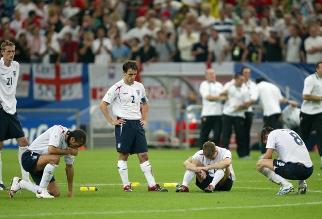 Soccer - 2006 FIFA World Cup Germany - Quarter Final - England v Portugal - AufSchalke Arena