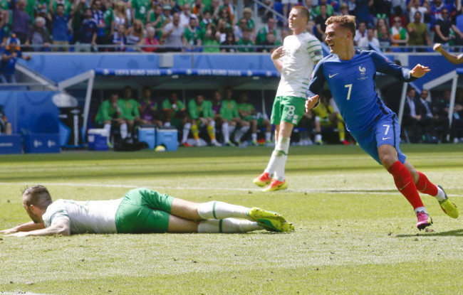 France v Republic of Ireland - UEFA Euro 2016 - Round of 16 - Stade de Lyon