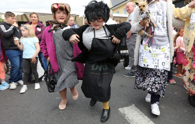 3/7/2016. Finglas Festival. L to R. Emily Aherne a