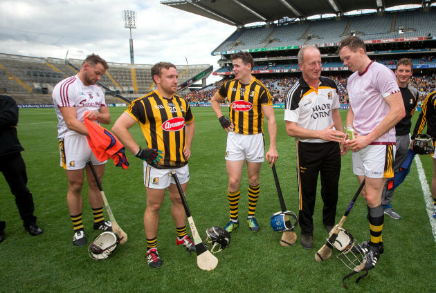 Richie Hogan, TJ Reid, selector Martin Dempsey and Walter Walsh