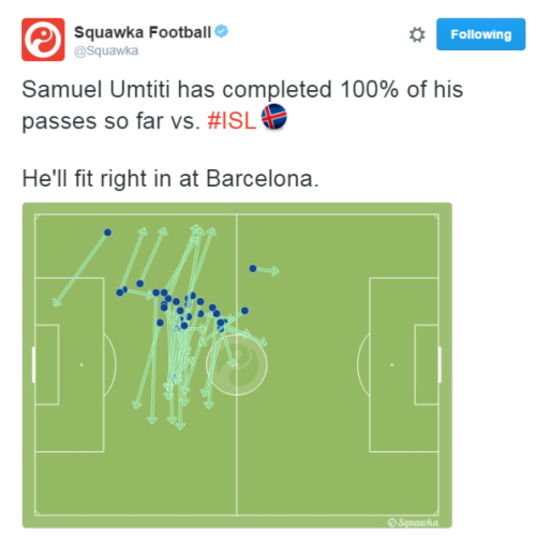 Umtiti stat