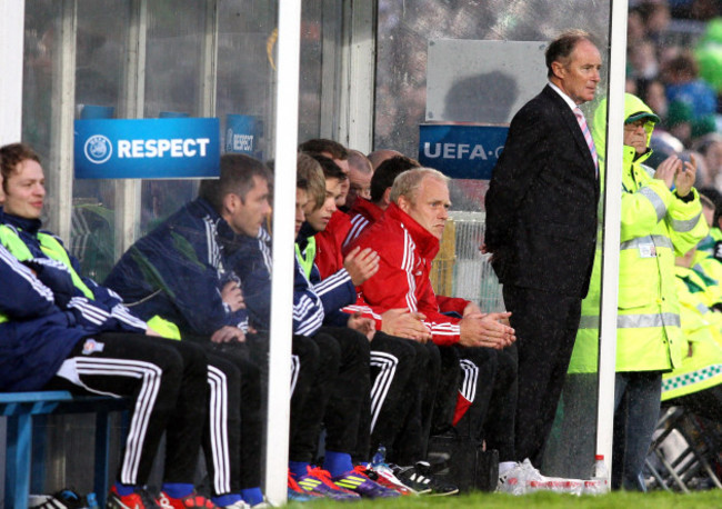 Soccer - UEFA Euro 2012 - Qualifying - Group C - Northern Ireland v Faroe Islands - Windsor Park