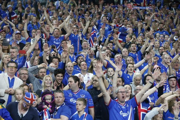 Soccer Euro 2016 France Iceland