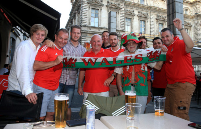 Wales - UEFA Euro 2016 - Wales Fans- 5th July