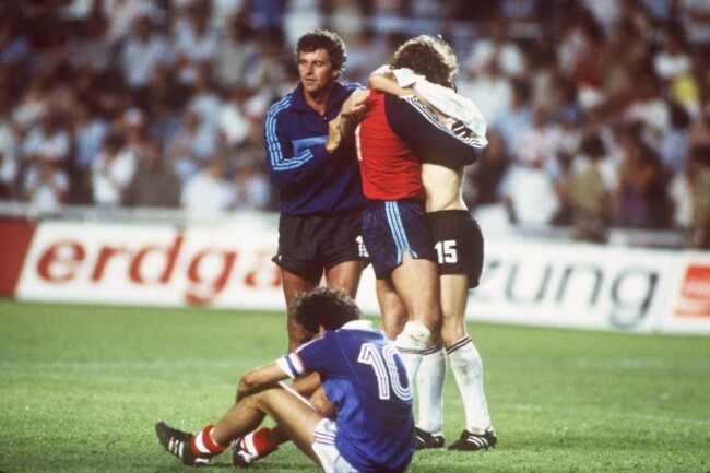 Soccer - World Cup Spain 82 - Semi Final - West Germany v France