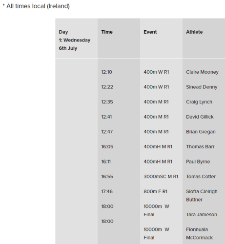 timetable