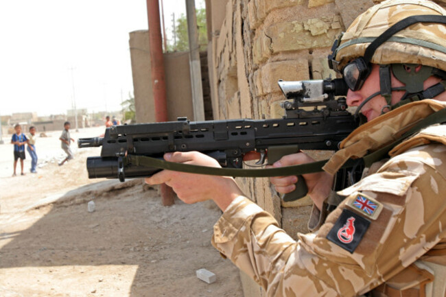 IRAQ BRITISH TROOPS